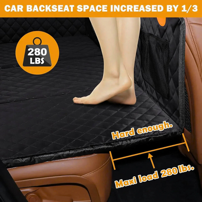RidePal™-Hard Bottom Dog Car Seat Protector + FREE Plush Bed